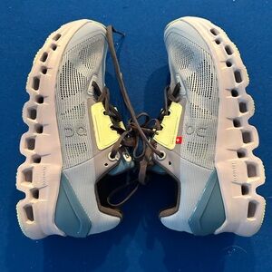 On Running shoes.